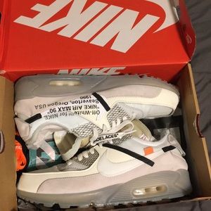 nike off white air max 90